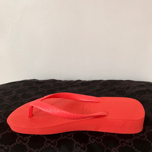 HAVAINAS PLATFORM CORAL FLIP FLOPS - Picture 9 of 11